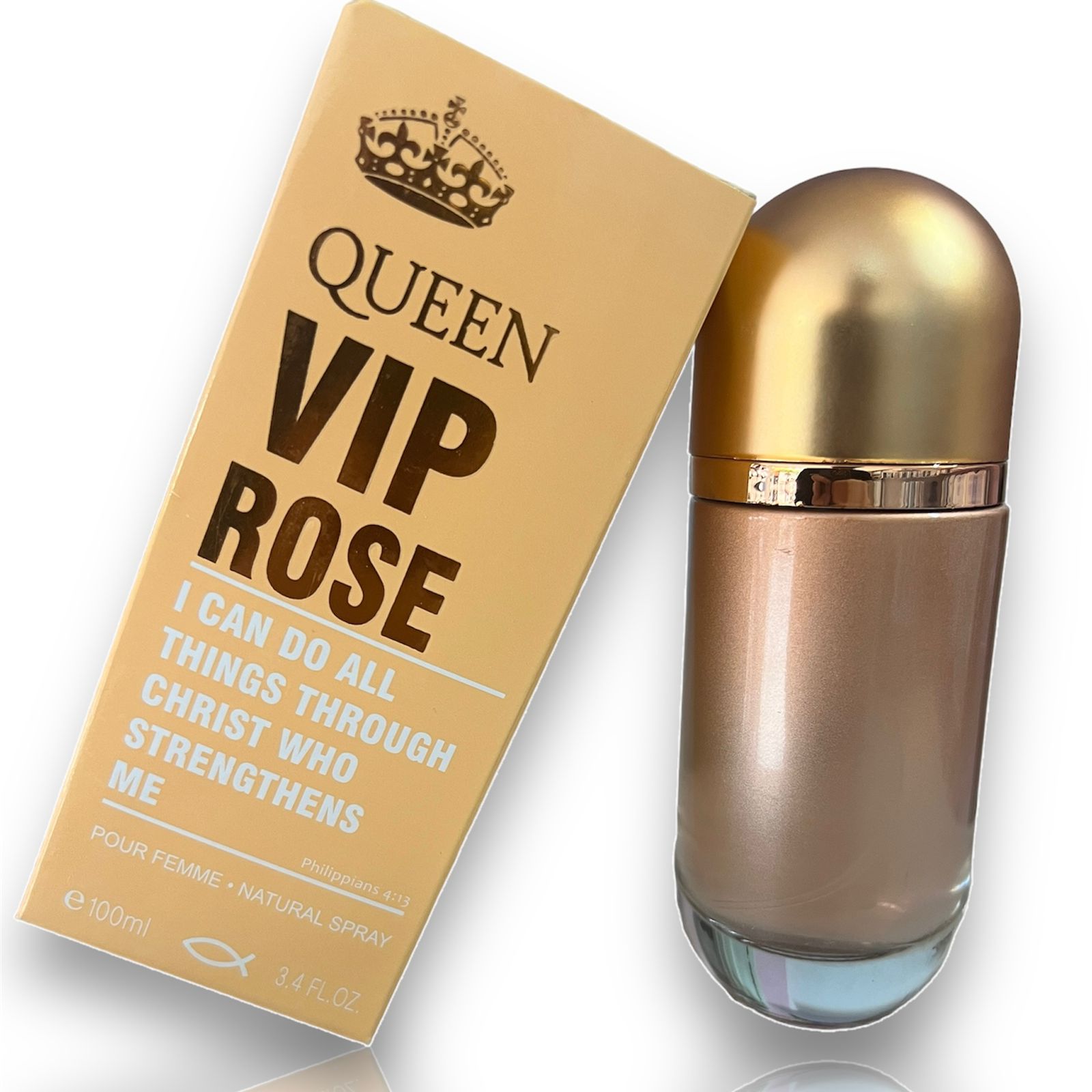 Perfume Queen VIP Rose Para Mujer 